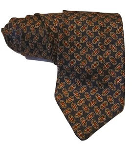  Corbata Brooks Brothers Makers para hombre multicolor 100 % seda usada L 58" W 4" - Imagen 1 de 4