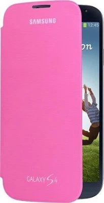 GENUINE & RETAIL PACKED Samsung Galaxy S4 i9500 Flip Cover Case - EF-FI950BPEGWW - Image 1 of 4