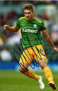 PRESTON: RYAN LEDSON SIGNED 6x4 ACTION PHOTO+COA - Picture 1 of 1