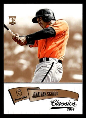 2014 Panini Classics #176 Jonathan Schoop Rookie Card Baltimore Orioles - Image 1 of 2