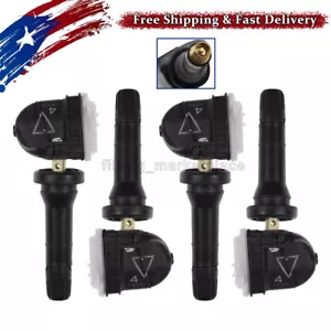 4x Tire Pressure Monitor Sensor TPMS 433MHz For Chevy GMC Buick 13598773 - Picture 1 of 8