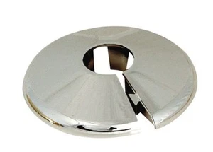 Cubiertas de plástico blancas o cromadas para tubos de radiador 10 mm, 15 mm, 22 mm - Imagen 1 de 2