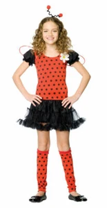 Daisy Bug Girls Ladybug Costume - Picture 1 of 2