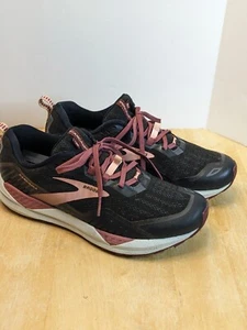 Brooks Womens Cascadia 15 1203311B087 Black Running Shoes Sneakers Size 8 - Picture 1 of 8