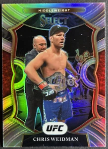 2021 Panini Select UFC Chris Weidman Silver Prizm #78 Concourse - Picture 1 of 2