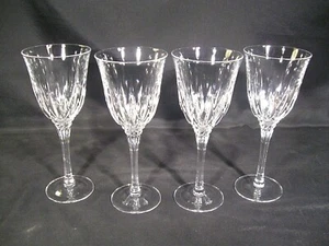 Cristal D'Arques-Durand Castel Wine Glasses Set of 4 - Picture 1 of 12