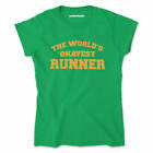 The Worlds Okayest Runner Fitness T-Shirt Athletic Funny Womens Mens Tee
