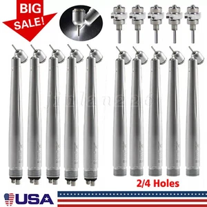 1-5*NSK PANA MAX Style Dental LED 45 Degree Surgical High Speed Handpiece 2/4H - Picture 1 of 36