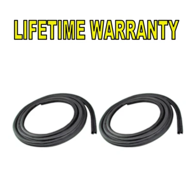 1960-1966 Chevy GMC Truck Door Seals Press On Weatherstrip Pair Driver/Passenger - Image 1 of 4
