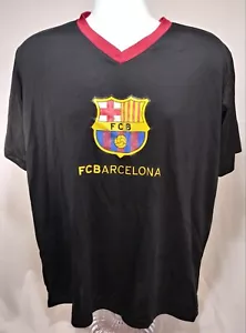Camiseta de fútbol para hombre FCB, fútbol FC Barcelona cuello en V talla grande - Imagen 1 de 12