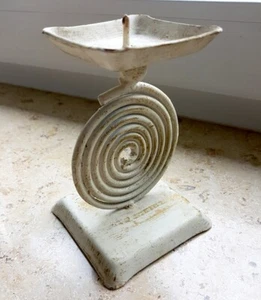 Metall Kerzenständer Shabby Chic Landhaus Advent Kerzen Ständer Leuchter Deko  - Bild 1 von 1