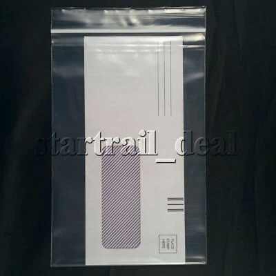 1000 Clear 7 x 10" 2 Mil Reclosable Resealable Storage Zipper Poly Plastic Bags - Image 1 of 4