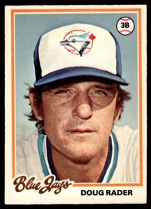 1978 O-Pee-Chee Doug Rader Toronto Blue Jays #166 R59 - Picture 1 of 2