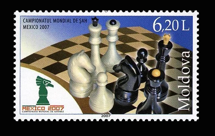 Moldova 2007 Chess MNH stamp - Image 1 of 1