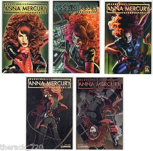 ANNA MERCURY  vol. one  1 2 3 4 5  by WARREN ELLIS & FACUNDO PERCIO    NM - Picture 1 of 6