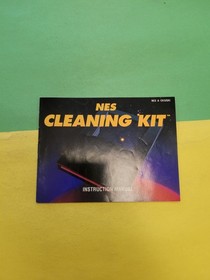 NES Cleaning Kit instruction manual only