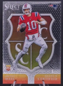 Panini Select 2024 - Select Certified Rookies Drake Maye #3 (RC) - Imagen 1 de 2