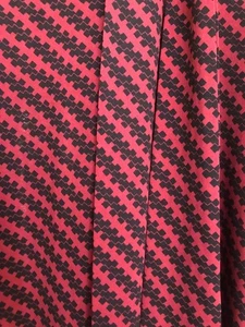 Anthony Richards 3/4 sleeve red & black belted dress size small - Bild 1 von 2