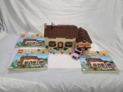 LEGO The Simpsons: The Simpsons House (71006) - no box, has instruction booklets - Image 1 of 4