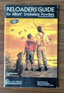 ☑️ Vintage Alliant Hercules Smokeless Powder Reloader's Guide Booklet - 1995 - Picture 1 of 9