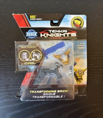 BRAND NEW RARE Ionix Tenkai Knights HosQuadrax Trooper 10007 Transforming Brick - Image 1 of 4