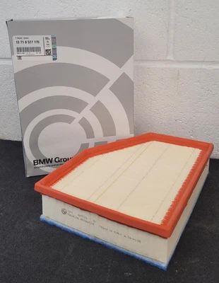 Genuíno BMW 5 6 7 8 Series X3 X4 X5 X6 X7 - Filtro de ar do motor - 13718577170 - Imagem 1 de 4
