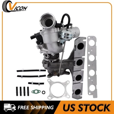 Turbocharger fits Volkswagen CC Highline Lux R-Line Sport Sportline 2.0L 2009-16 Foto 1 de 4