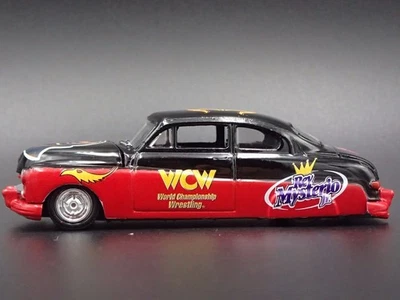 1949 49 Merc Mercury su Misura Coupé Wcw Rey Mysterio 1:64 Scala Modellino Auto - Immagine 1 di 4