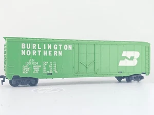 *READ HO Scale Tyco Burlington Northern Box Car BN 100024 Model Train Car - Picture 1 of 13