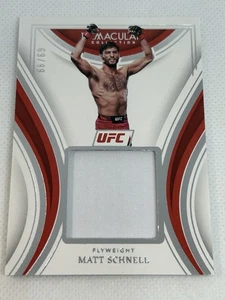MATT SCHNELL 2023 Panini Immaculate Collection UFC Remarkable Memorabilia /99 SP - Picture 1 of 3