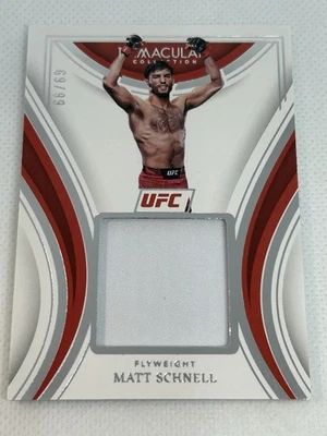 MATT SCHNELL 2023 Panini Immaculate Collection UFC Remarkable Memorabilia /99 SP - Image 1 of 3