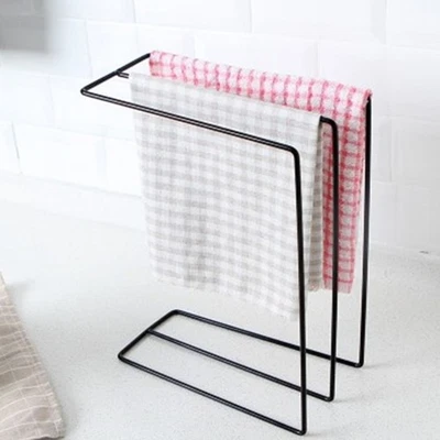 Accessories Towel Holder Iron Towel Triangle design Hanger Kitchen Table - Image 1 of 4