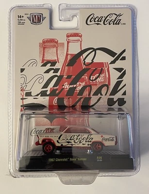 Máquinas M2 A56 Coca-Cola Chase 1967 Chevrolet Nova SS GASSER 750 Foto 1 de 2