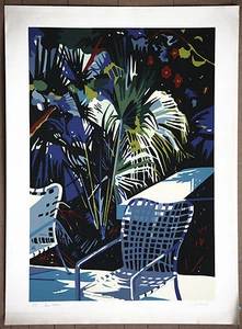 Jon Carsman Vintage Firmado a Mano Artistas Sun Haven Prueba Serigrafía Original - Imagen 1 de 1