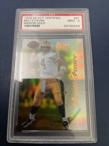 1996 BRETT FAVRE Select Certified MIRROR GOLD #85 /30 PSA 9 MINT - Foto 1 di 2