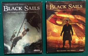BLACK SAILS DVD's Complete Seasons 2 & 3 DISC ARE LIKE NEW - Picture 1 of 1