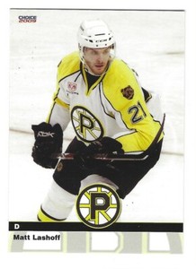 2008-09 Providence Bruins (AHL) Matt Lashoff