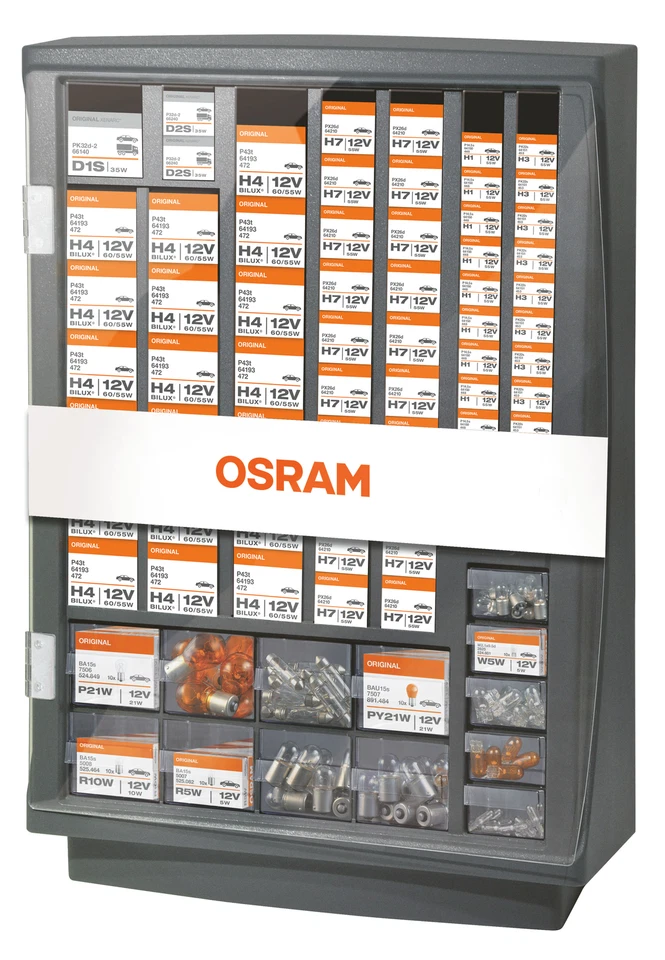 OSRAM Lampenschrank bestückt - 252 Lampen - Original Spare Part 1St. - Bild 1 von 1