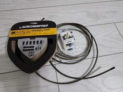 Kit de cables de freno de bicicleta deportiva universal Jagwire bicicletas de carretera grava trekking NUEVO Foto 1 de 4