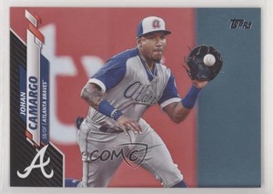 2020 Topps Black /69 Johan Camargo #443