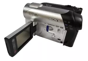 Funktionierend Sony Handycam DCR-DVD108 Camcorder Mini DVD Videorecorder benötigt Akku - Bild 1 von 20
