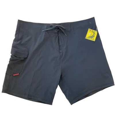 NWT Maui Rippers 19” Lifeguard Boardshorts Men's 42 Stretch Swim Shorts Trunks - Image 1 of 4