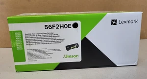 Toner Lexmark 56F2H0E Schwarz Neu OVP A-Ware Original MS321 MS421 Rg MwSt - Afbeelding 1 van 5