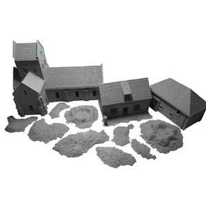 28mm WW2 Terrain op Overlord 1944, edificios intactos y en ruinas en 1 Dark Realms. - Imagen 1 de 79
