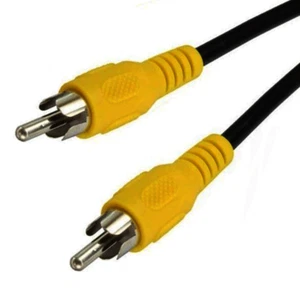Cinchkabel für Video, Composite, FBAS, Audio Digital Koax - RG59 - 75 Ohm - 2 m - Bild 1 von 3