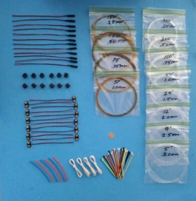 FIBER OPTIC 12 PACK MODEL LIGHTING KIT + ACCESSORIES SUPER VALUE Huge FREE Bonus - Image 1 of 4