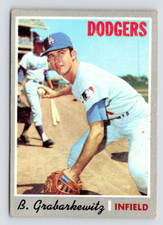 1970 Topps Card, #446 Billy Grabarkewitz, Los Angeles Dodgers Rookie