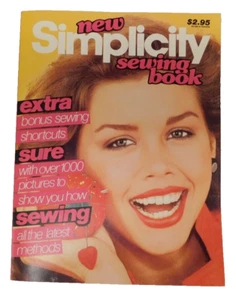 1979 New Simplicity Sewing Book Techniques Shortcuts Patterns Tools Fabrics - Picture 1 of 6