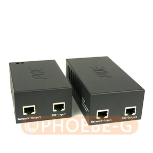 19Volt 65Watts 802.3BT PoE Kit (Splitter + Injector) Gigabit Ultra PoE++ Adapter - Picture 1 of 10