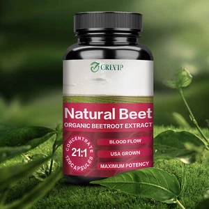 Cápsulas de remolacha natural 1250 mg - orgánico, hígado, cerebro, salud - Bild 1 von 13